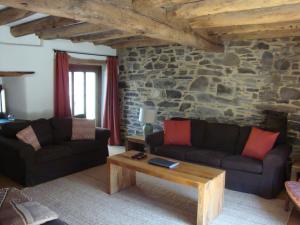 Ruang duduk di Stunning Cottage in Tavistock with Private Terrace and Garden