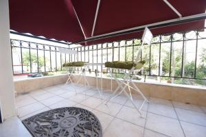 Balkón alebo terasa v ubytovaní AMALFI luxury APARTMENT