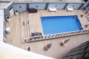 Bazén v ubytování Zimansky Hotel nebo v jeho okolí