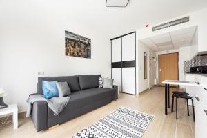 Kuchyňa alebo kuchynka v ubytovaní Praga Bliska Comfort Studio