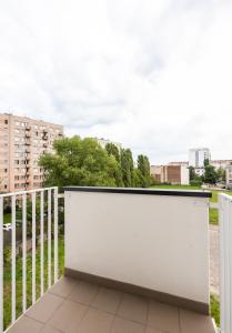 Balkón alebo terasa v ubytovaní Praga Bliska Comfort Studio