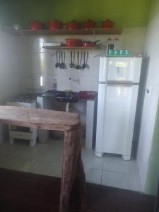 Η κουζίνα ή μικρή κουζίνα στο recanto rios Belém
