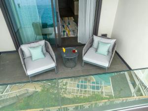 Area soggiorno di Fort Young Hotel