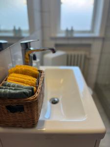 Koupelna v ubytování Flóki by Guesthouse Reykjavík