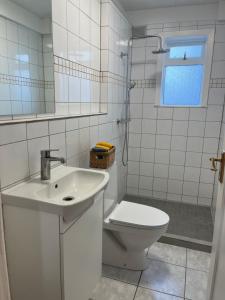 Koupelna v ubytování Flóki by Guesthouse Reykjavík
