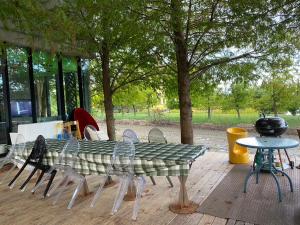 Vonkajšia záhrada v ubytovaní Rice Field Homestay