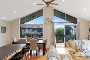 Posezení v ubytování Blue Bayou