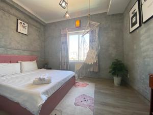 Postel nebo postele na pokoji v ubytování Dylan Hotel