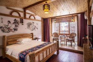 Mountain View Guesthouse客房内的一张或多张床位