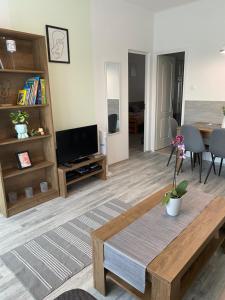 Sjónvarps- og/eða afþreyingartæki á Katica Apartman