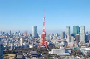 Pogled na destinaciju Tokio ili pogled na grad iz apartmana