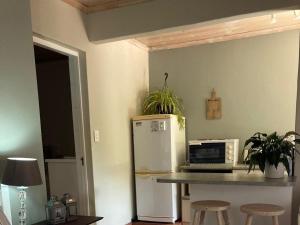 Kuchyň nebo kuchyňský kout v ubytování Dunvegan Lodge