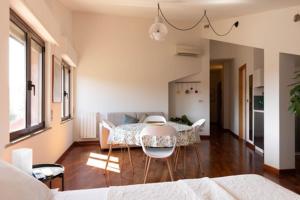 Χώρος καθιστικού στο Casa Cecilia