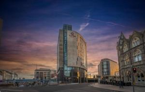 Vedere generală la Cardiff sau o vedere a orașului de la acest hotel