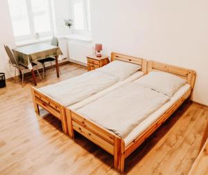 Krevet ili kreveti u jedinici u okviru objekta Hostinec Klopoty
