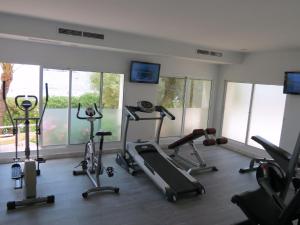 Fitness centrum a/nebo fitness zařízení v ubytování BG Nautico Ebeso