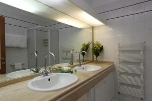 Koupelna v ubytování Hotel Valle Verde