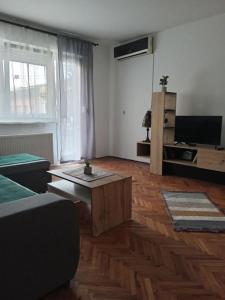 TV a/nebo společenská místnost v ubytování Carpe Diem Vrbas