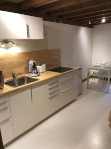 Kuchyň nebo kuchyňský kout v ubytování Studio 30m2 centre de Cusset