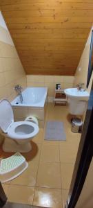 Ein Badezimmer in der Unterkunft Chalupa v Oblacích