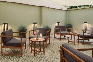 Allure Hotel & Residence Prague的休息区