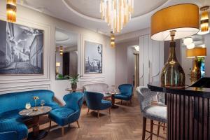 Allure Hotel & Residence Prague的休息区
