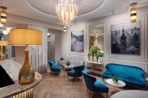 Allure Hotel & Residence Prague的休息区