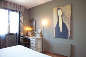 Postel nebo postele na pokoji v ubytování Hotel Katxi