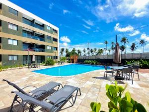 Πισίνα στο ή κοντά στο Mana Beach Experience - Porto de Galinhas by PTA