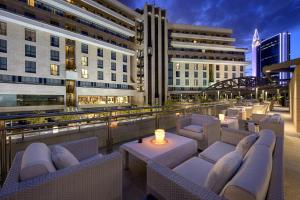 Posezení v ubytování Hotel Nelva