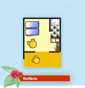 Půdorys ubytování Kas di Ala apartments