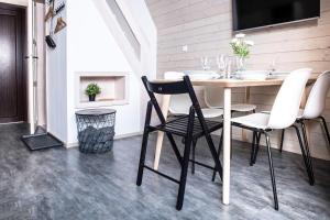 TV a/nebo společenská místnost v ubytování Apartmány pod Rališkou