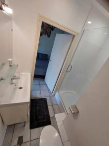Koupelna v ubytování Kas di Ala apartments