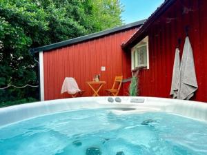 Spa at/o iba pang wellness facilities sa Holiday accommodation in Eldsberga near Halmstad
