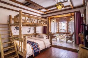 Mountain View Guesthouse客房内的一张或多张床位