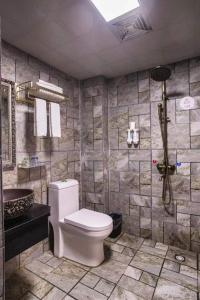 Phòng tắm tại Mountain View Guesthouse