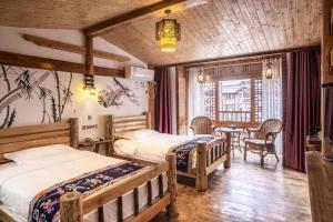 Mountain View Guesthouse客房内的一张或多张床位