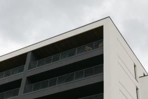 Budova, kde se apartmán nachází