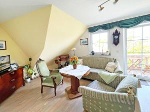 Χώρος καθιστικού στο Villa Vivien Wohnung Donnerkeil