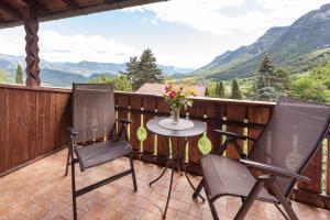 Nespecifikovaný výhled na hory nebo výhled na hory při pohledu z bed and breakfast