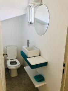 Koupelna v ubytování Patagonia Austral