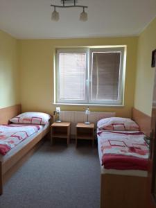 Posteľ alebo postele v izbe v ubytovaní Zdeňka - apartmán