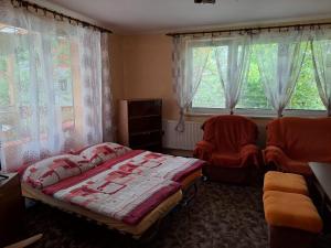 Posteľ alebo postele v izbe v ubytovaní Zdeňka - apartmán