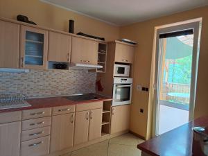 Kuchyňa alebo kuchynka v ubytovaní Zdeňka - apartmán