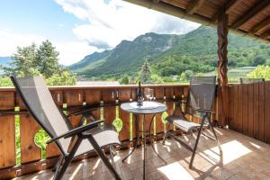Nespecifikovaný výhled na hory nebo výhled na hory při pohledu z bed and breakfast