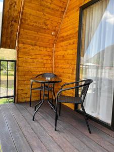 Balkón nebo terasa v ubytování Cottage THORI Stephantsminda,Achkhoti