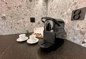 Παροχές για τσάι/καφέ στο Apartament Uzdrowiskowa z tarasem oraz widokiem