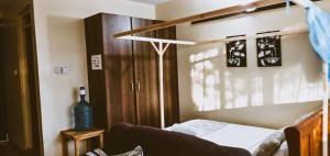 Voodi või voodid majutusasutuse Aim Furnished Homes in Mtwapa near Beach toas