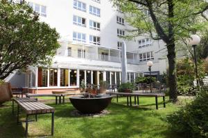 Zahrada ubytování Hotel Grenzfall