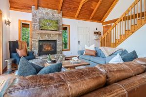 Posezení v ubytování Woodhaven